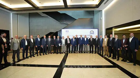 Talas'ın belediyecilik vizyonu TDBB Toplantısı'nda gündem oldu