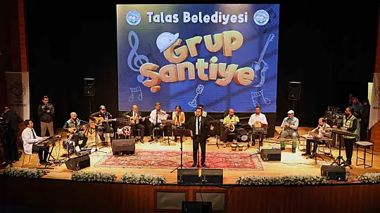 Talas'ın grup şantiye konserinin yankıları sürüyor