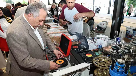 Talas'ın markası, antika pazarı ziyaretçilerini bekliyor