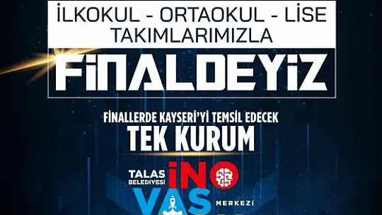 Talas İnovasyon Merkezi TEKNOFEST'te tarih yazdı