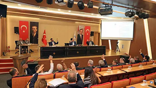 Talas Meclisi 10 maddeyi görüştü