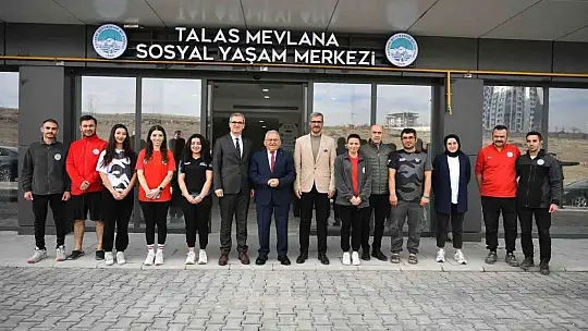 Talas Mevlana Sosyal Yaşam Merkezi hizmete açılıyor
