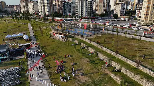 Talas Millet Bahçesi açıldı