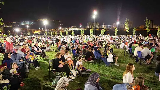 Talas Millet Bahçesi'nde yazlık sinema keyfi