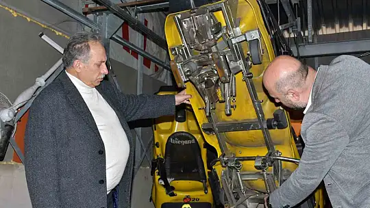 Talas Millet Bahçesi'ne 'dağ kızağı parkuru'