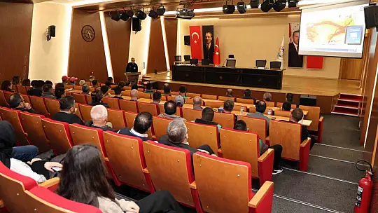 Talas personeline AFAD eğitimi