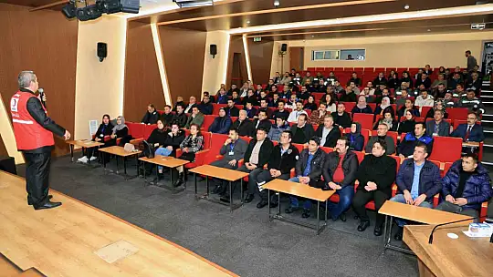 Talas personeline ilk yardım eğitimi