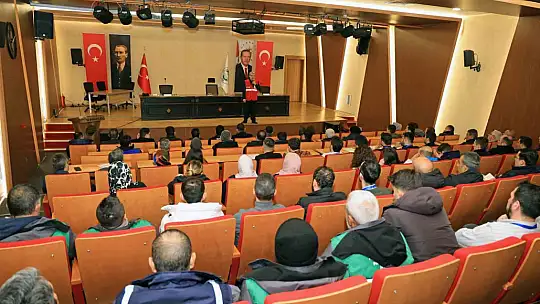 Talas personeline ilk yardım eğitimi