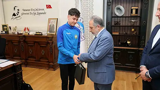 Talas sporcu fabrikasında milli gurur