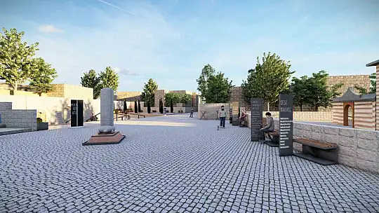 Talas'ta 'Türkçe Sokağı' hayat buluyor