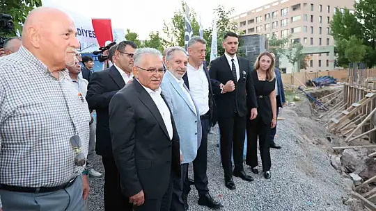 Talas'ta Alzheimer Gündüz Bakımevi'nin temeli atıldı