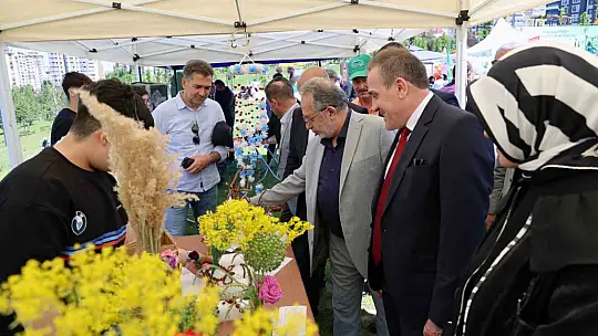Talas'ta çevre bilinci şenlikle bütünleşti