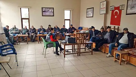 Talas'ta çiftçiye eğitimler sürüyor