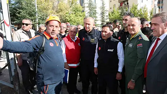 Talas'ta deprem tatbikatına tam not