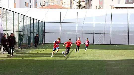 Talas'ta futbol heyecanı sona erdi