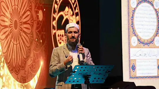 Talas'ta gönüller Mevlid Kandili programında buluştu