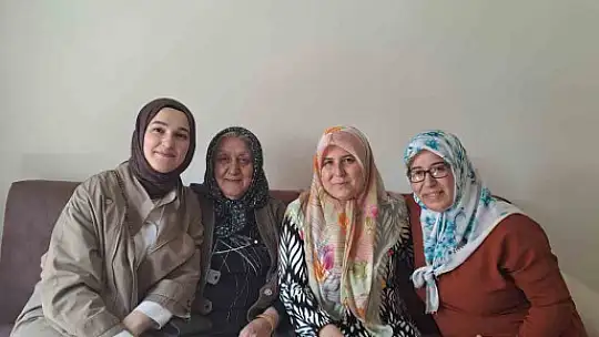 Talas'ta her kapı çalınıyor, herkesin gönlü alınıyor
