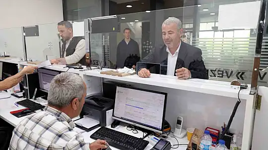 Talas'ta internet üzerinden vergi kolaylığı
