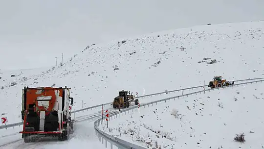 Talas'ta kış çalışmaları aralıksız sürüyor