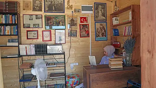 Talas'ta kitap kokusu bu çarşıdan yayılacak