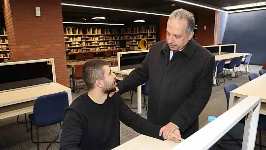 Talas'ta Kütüphaneler Haftası'na anlamlı vurgu