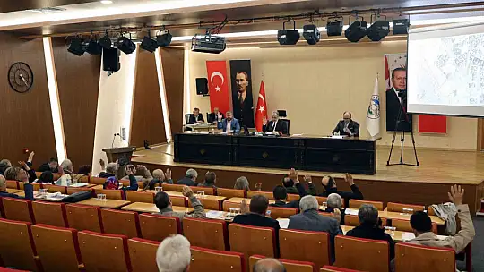 Talas'ta Mayıs Ayı Meclis Toplantısı