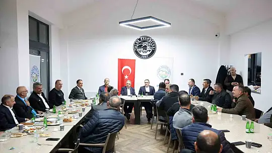 Talas'ta muhtarlar Akçakaya'da buluştu