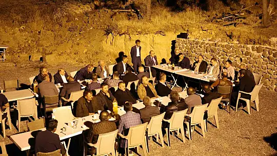 Talas'ta muhtarlar Mengücek'te buluştu