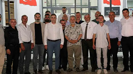 Talas'ta muhtarlarla birlik ve beraberlik mesajı