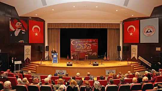 Talas'ta Öğretmenler Günü'ne özel konser ve söyleşi