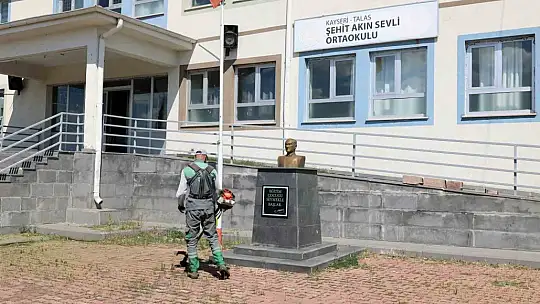 Talas'ta okullarda yeni eğitim yılı hazırlığı