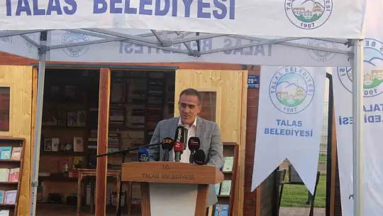 Talas'ta Sahaflar Çarşısı açıldı