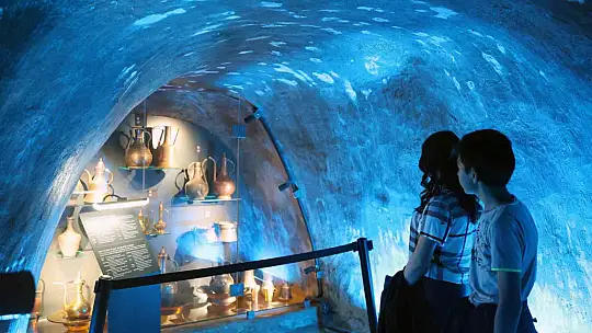 Talas'ta serinleten mekan Su Medeniyetleri Galerisi