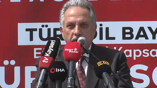 Talas'ta Türkçe Sokağı açıldı