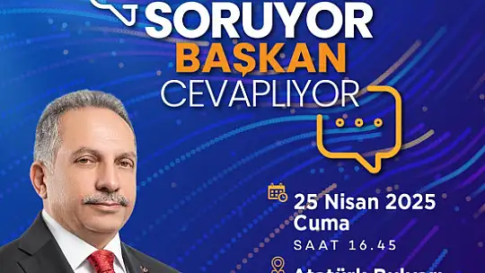 Talas'ta vatandaş soruyor, Başkan Yalçın Dedeoğlu Parkı'nda cevaplıyor