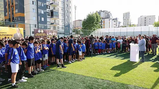 Talas'ta yaz spor okullarına coşkulu açılış