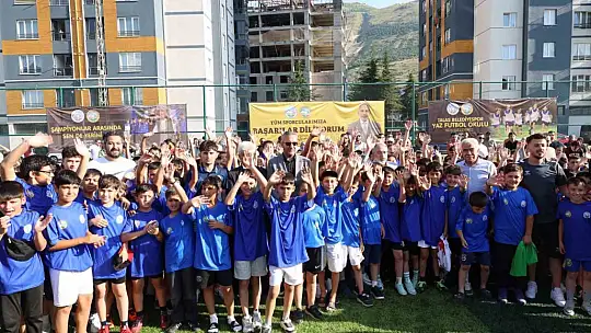 Talas'ta yaz spor okullarına coşkulu açılış