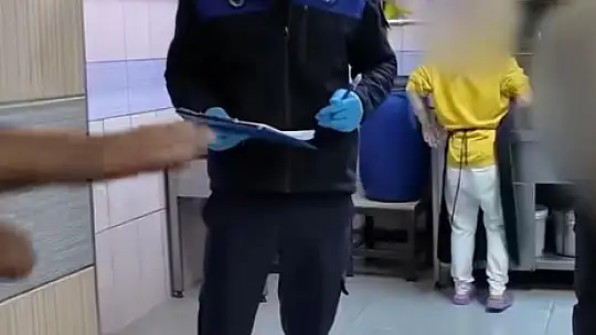 Talas'ta zabıta ekiplerinden gıda denetimi