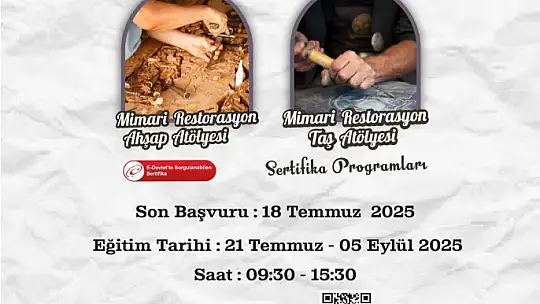 TAREM'de beşinci dönem hazırlığı