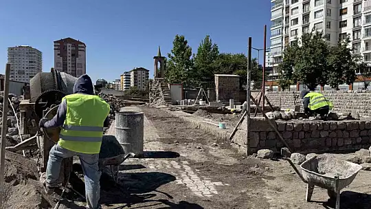Tarihi Tasmakıran Cami'nde restorasyon başladı