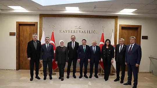 TBMM Engelli Bireylerin Sorunlarını Araştırma Komisyonu'ndan Vali Çiçek'e ziyaret