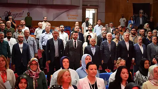 Teşkilat Akademisi Kayseri Eğitim Programı yoğun katılımla gerçekleştirildi