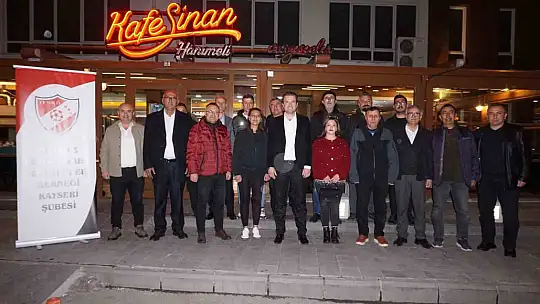 TFSKD Kayseri Şubesi iftarda bir araya geldi