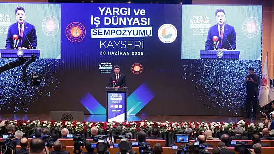 Ticaretin kanunlarının yazıldığı Kayseri'de düzenlenen 4. Yargı ve İş Dünyası Sempozyumu yoğun ilgi gördü
