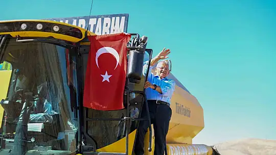 Tohum desteği hasatta yüz güldürdü