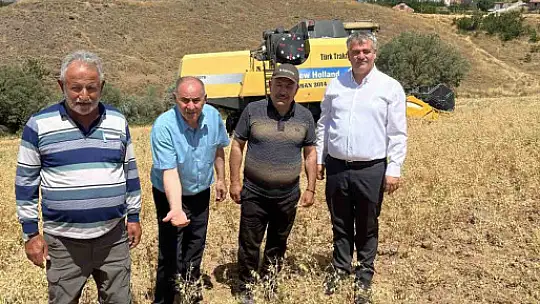 Tohum desteği hasatta yüz güldürdü