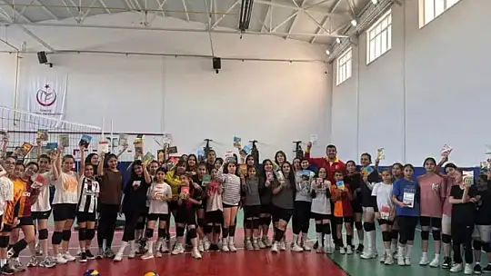 Tomarza'da 'Sporumu yapıyorum, kitabımı okuyorum' projesi