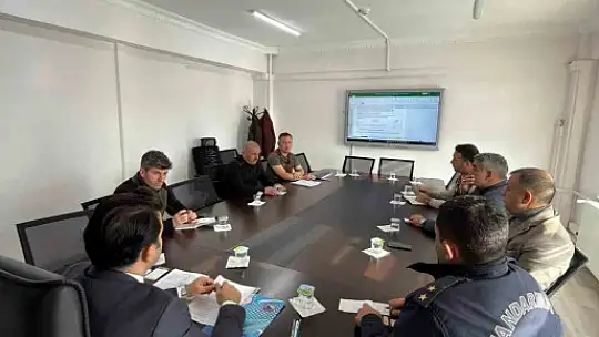 Tomarza'da Av Komisyonu Toplantısı yapıldı