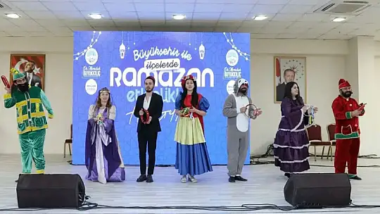 Tomarza'da büyükşehir ile Ramazan etkinlikleri düzenlendi