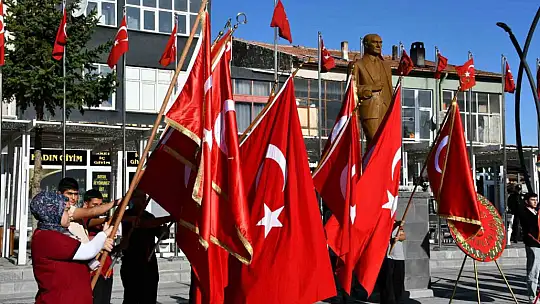 Tomarza'da Gazileri Günü programı düzenlendi